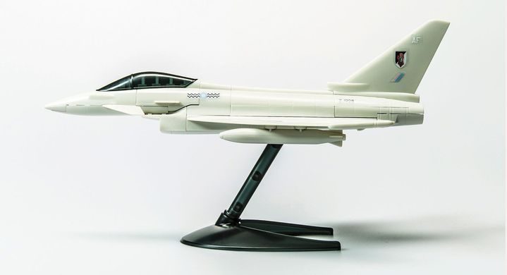 Сборная модель конструктор самолет Eurofighter Typhoon Quickbuild Airfix J6002