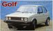 Сборная модель 1/24 автомобиль Volkswagen Golf I GTI Fujimi 12609