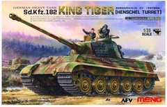 Збірна модель 1/35 танк German Heavy Tank Sd.Kfz.182 King Tiger Meng Model TS 031