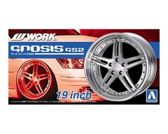 Комплект колес 1/24 Work Gnosis GS2 VIP Car Parts 19 inch Aoshima 00906, Нет в наличии