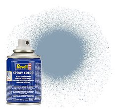 Спрей серый полуглянцевый (Spray Color Grey) Revell 34374