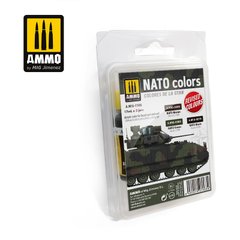 Набор акриловых красок НАТО NATO Colors Set Ammo Mig 7188