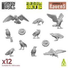 3D set - Crows Green Stuff World 12293