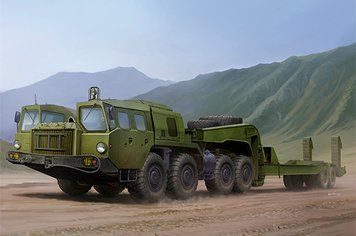 Збірна модель 1:35 тягач MAZ-7410 Tractor W/CHMZAP-5247G Trumpeter 01056