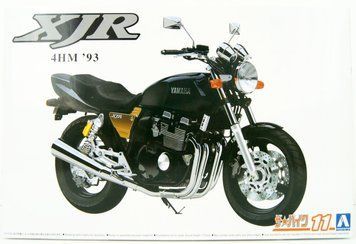 Сборная модель 1:12 мотоцикл Yamaha 4HM XJR400 '93 Aoshima 06303