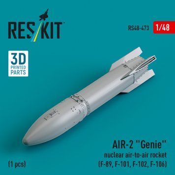 Масштабна модель 1:48 ядерна ракета АІР-2 "Genie" Reskit RS48-0473