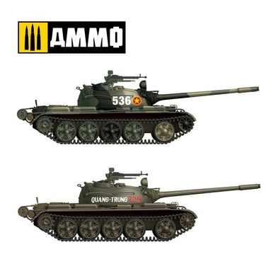 Сборная модель 1/72 боевого танка T-54 B Mid. Prod. Ammo Mig A.MIG-8502