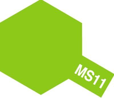 Аэрозольная краска MS11 Флуоресцентный зеленый (Fluorescent Green) Tamiya 83511