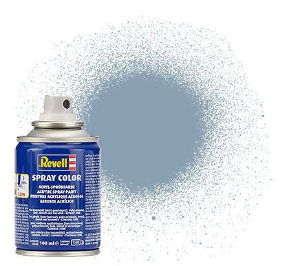Спрей сірий напівглянцевий (Spray Color Grey) Revell 34374