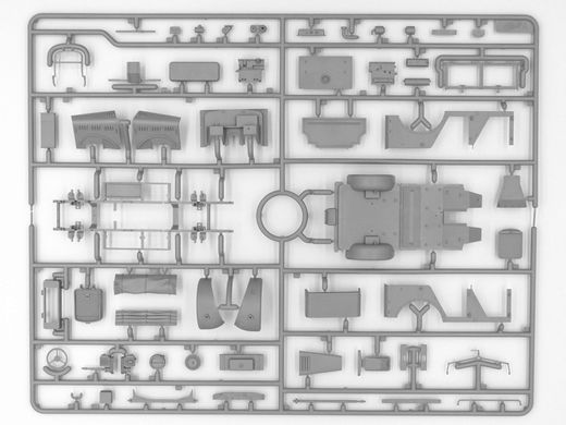 Збірна модель 1/35 Позашляхові автомобілі Вермахту (Kfz.1, Horch 108 Typ 40, L1500A) ICM DS 3503