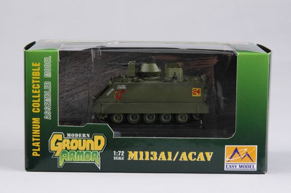 Собранная модель 1/72 M113 ACAV Вьетнам Easy Model 35002