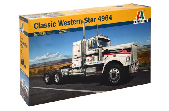 Збірна модель 1/24 вантажний автомобіль "Класична західна зірка" 4964 Italeri 3915