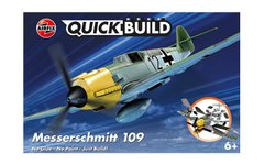 Збірна модель конструктор літак Messerschmitt Bf109 Quickbuild Airfix J6001