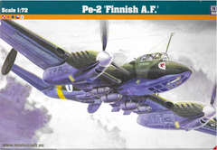Збірна модель 1/72 літак Pe-2 Finish A.F. MisterCraft E-25