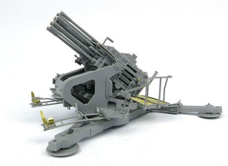 Збірна модель 1/35 німецька 20-мм установка залпового вогню SMK 18 Typ 2 Das Werk 35005