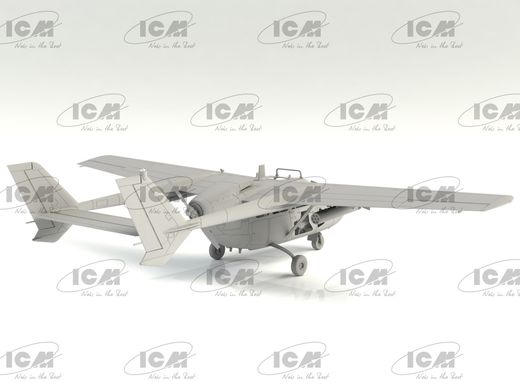 Сборная модель 1/48 самолет O-2A (позднего производства), Американский самолет-разведчик ICM 48292