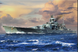 Assembled model 1/700 Military ship German Battleship Scharnhorst Trumpeter 06737