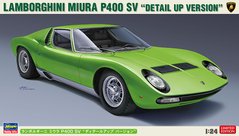 Збірна модель 1/24 автомобіля Lamborghini Miura P400 SV 'Детальна версія' Hasegawa 20439
