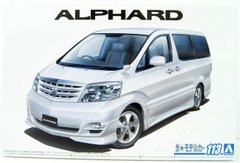 Збірна модель 1/24 автомобіль NH10W Alphard G/V MS/AS '05 Aoshima 05749