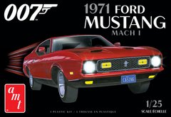 Prefab model 1/25 car 007 James Bond 1971 Ford Mustang Mach I AMT 01187