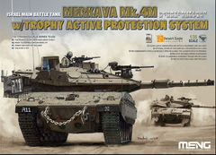 Збірна модель ізраїльського танка Merkava Mk.4M w/Trophy APS Meng Model TS036