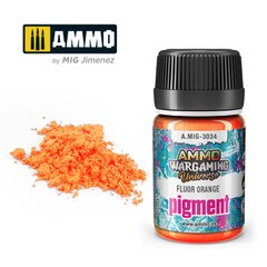 Пігмент Fluor Orange Ammo Mig 3034