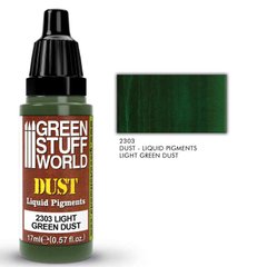 Water-based liquid pigments Liquid Pigments LIGHT GREEN DUST 17 ml GSW 2303