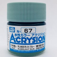 Акриловая краска Acrysion (N) RLM65 Light Blue Mr.Hobby N067