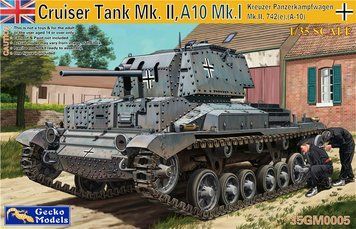 Збірна модель 1:35 танк Kreuzer Panzerkampfwagen Mk.II, 742(e),(A-10) Gecko Models 35GM0005