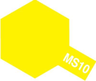Аерозольна фарба MS10 Флуоресцентний жовтий (Fluorescent Yellow) Tamiya 83510