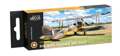 Набір емалевих фарб Arcus 3014 RAF WW2 Trainer Aircraft
