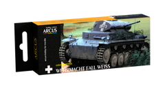 Набор эмалевых красок Wehrmacht Fall Weiß Arcus 2099