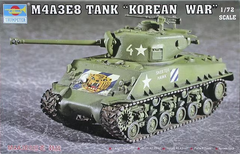 Збірна модель 1/72 танк M4A3E8 Tank (T80 Track) Trumpeter 07229