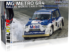 Сборная модель 1/24 раллийное авто MG Metro 6R4 Rallye Monte Carlo 1986 Belkits BEL-015
