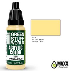 Opaque acrylic paint VANILLA DROP with a matte finish 17 ml GSW 3208