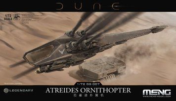 Сборная модель 1:72 Dune Atreides Ornithopter Meng DS-007