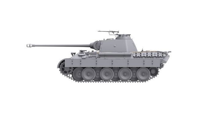 Сборная модель 1/35 немецкий танк Пантера Pz.Kpfw.V Panter Ausf.A ранний Das Werk 35009