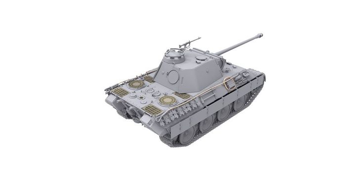 Збірна модель 1/35 німецький танк Пантера Pz.Kpfw.V Panter Ausf.A ранній Das Werk 35009