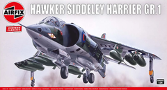 Assembled model 1/24 airplane Hawker Siddeley Harrier GR.1 Vintage Classic Airfix A18001V