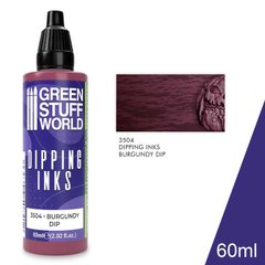 Напівпрозорі фарби щоб отримати реалістичні тіні Dipping ink 60 ml - BURGUND DIP GSW 3504