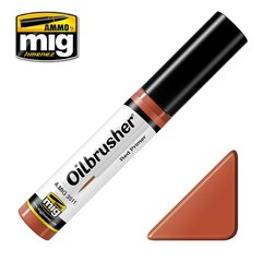 Oil paint with a built-in applicator brush OILBRUSHER Red primer Ammo Mig 3511