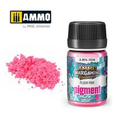 Пігмент Fluor Pink Ammo Mig 3036