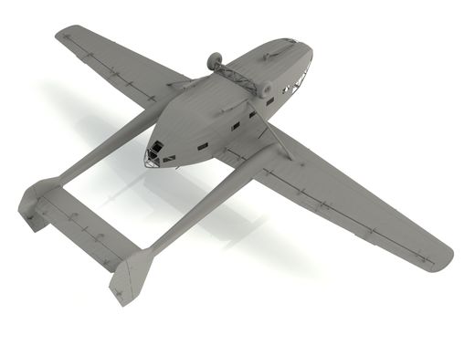 Сборная модель 1/48 самолет Gotha Go 242А, Немецкий десантный планер 2 Мировой Войны ICM 48226
