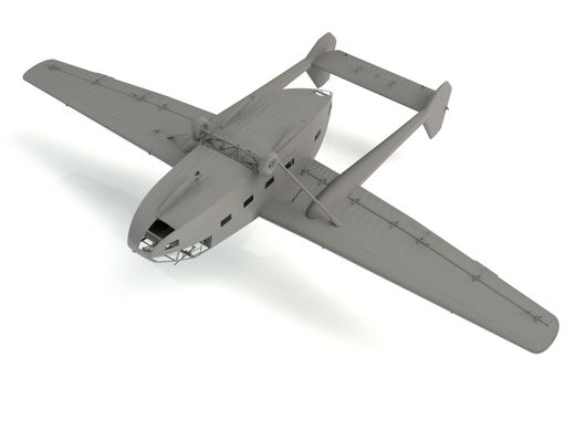 Збірна модель 1/48 літак Gotha Go 242А, Німецький десантний планер 2 Світової Війни ICM 48226