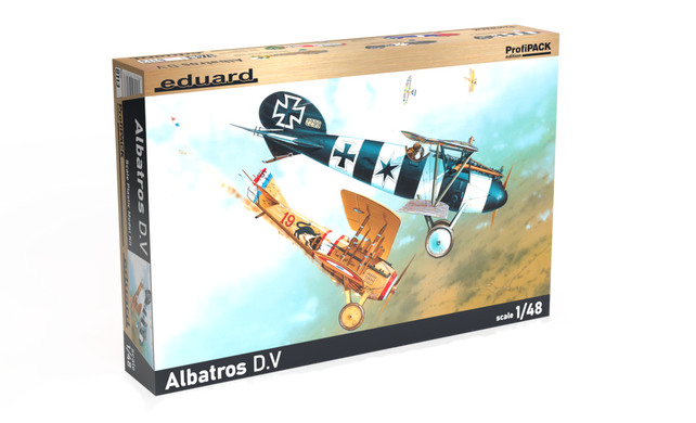 Збірна модель 1/48 літака Albatros D.V Eduard 8113