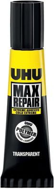 Клей для ремонта в экстремальных условиях, очень прочный 8 мл 20 г Max Repair Extreme UHU 36367