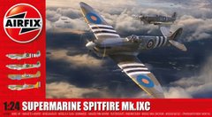 Assembled model 1/24 aircraft Supermarine Spitfire Mk.IXc Airfix A17001