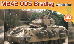 Сборная модель 1/72 американская боевая машина M2A2 ODS Bradley w/Interior Dragon D7414