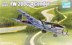 Збірна модель 1/72 літака Focke-Wulf Fw 200C-4 Condor Trumpeter 01638