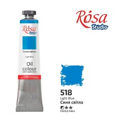 Oil paint, Light blue (518), 45 ml, ROSA Studio
